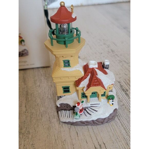 Hallmark Lighthouse greetings 2007 Magic series ornament Xmas - Picture 5 of 7